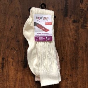 🎁10 for $100🎁 Muk Luks Knee high socks super soft